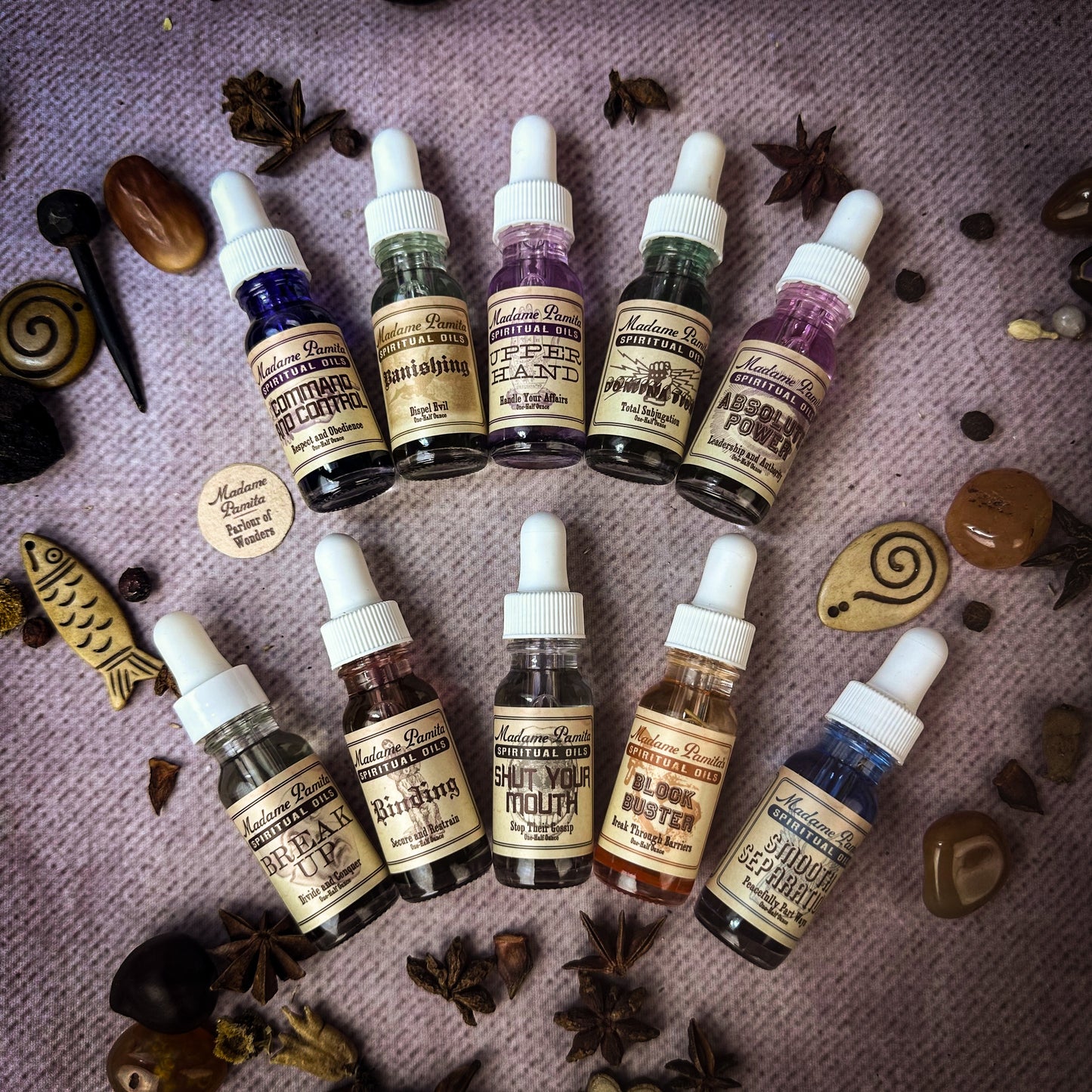 Spiritual Oil Variety Pack: Control Magic
