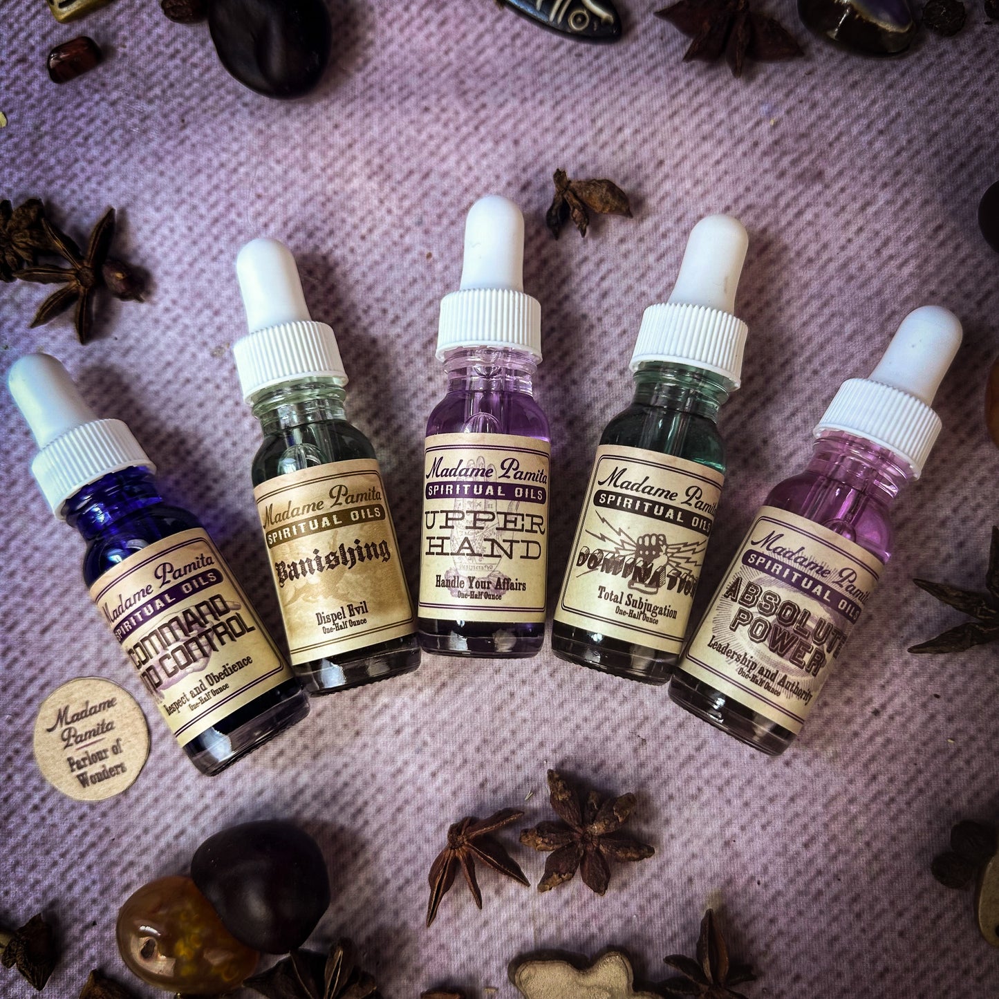 Spiritual Oil Variety Pack: Control Magic