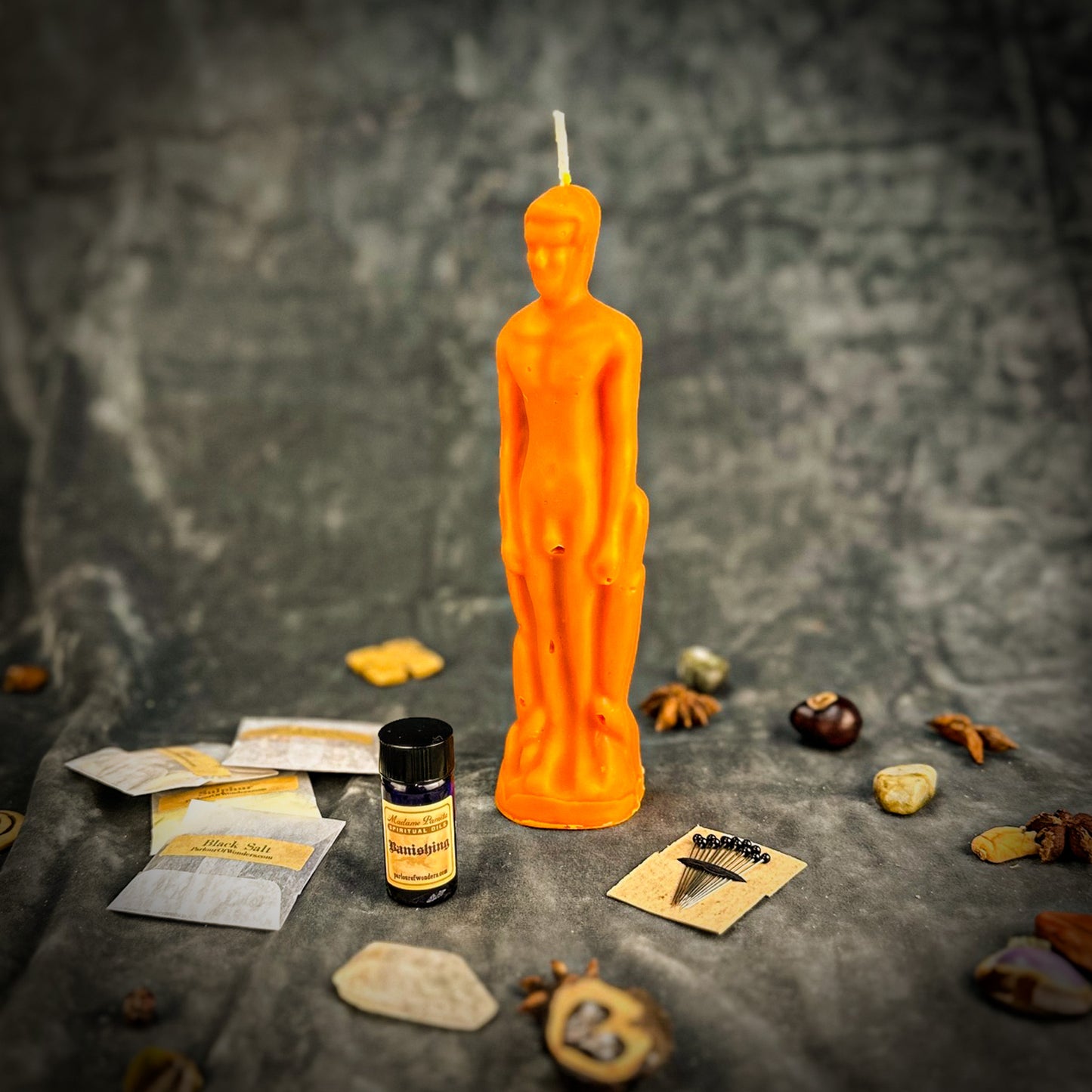 This candle spell kit has everything you for hexing the patriarchy and reclaiming your power.