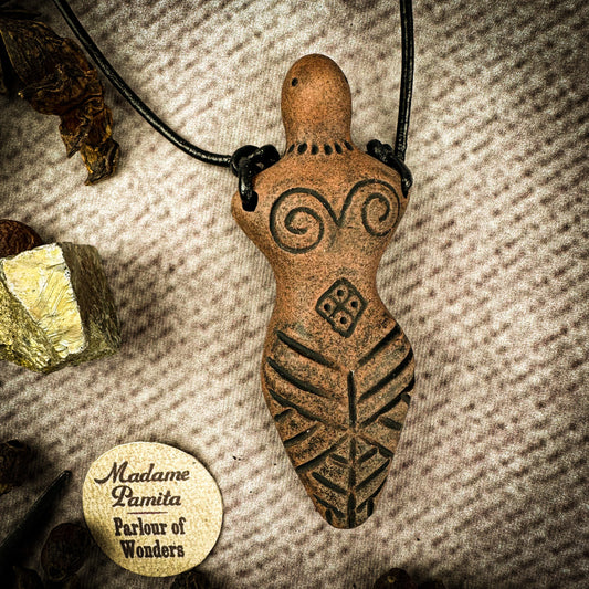 Trypillian Slavic Goddess Talisman Necklace