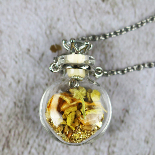 Custom Spell Bottle Necklace